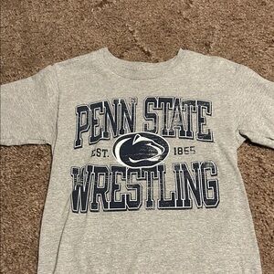 Champion Gray Penn State Wrestling Tee